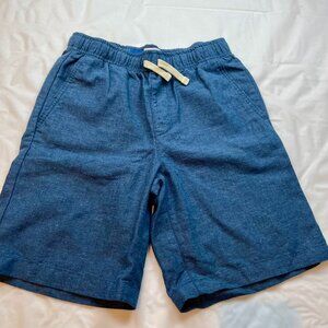 Old Navy Navy Boys Linen Blend Shorts Size XL